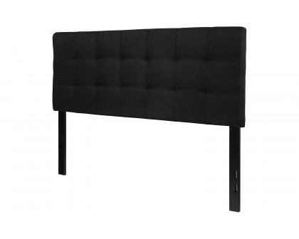 FaFurn - Modern Fabric Upholstered Panel Headboard