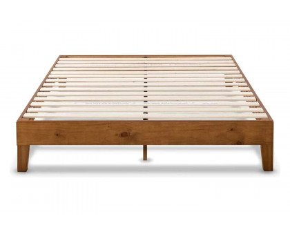 FaFurn - Mid-Century Modern Solid Wood Platform Bed Frame