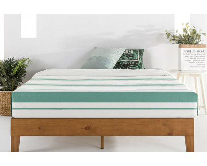 FaFurn Mid-Century Modern Solid Wood Platform Bed Frame - Full Size