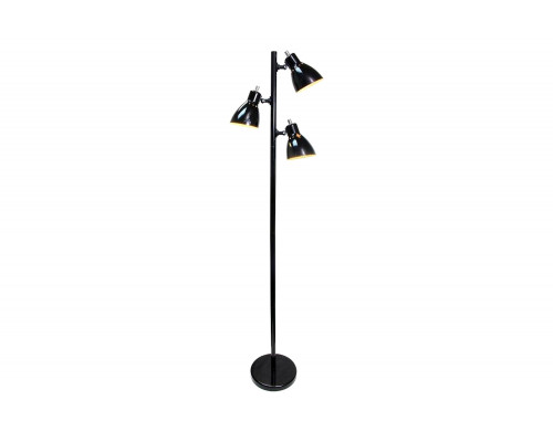 FaFurn - 64-Inch Black 3-Light Tree Lamp Spotlight Floor Lamp