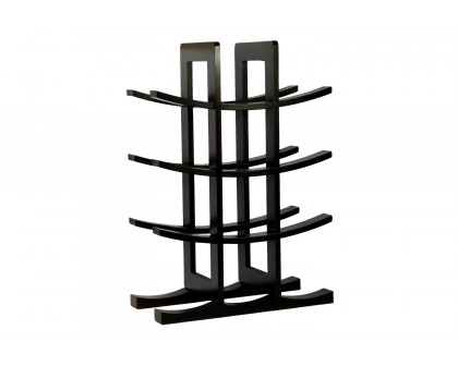 FaFurn - 12-Bottle Wine Rack Bamboo