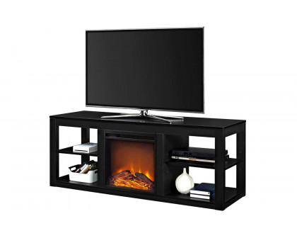 FaFurn - Modern 2-In-1 Electric Fireplace TV Stand