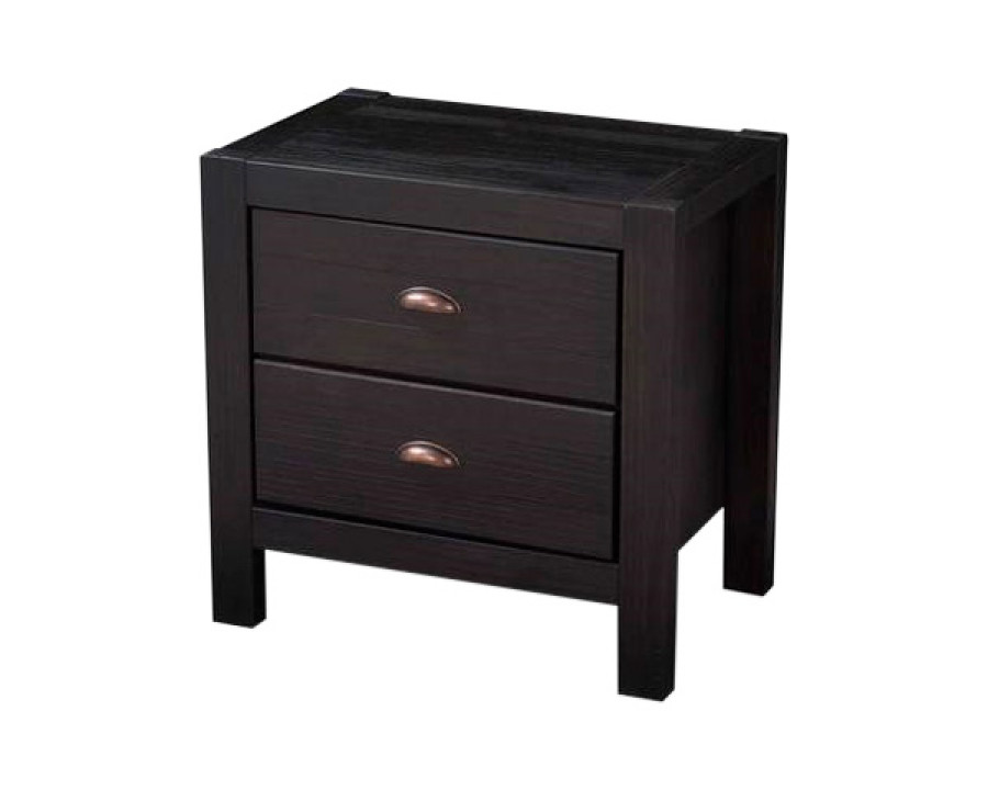 FaFurn - Farmhouse Solid 2 Drawers End Table