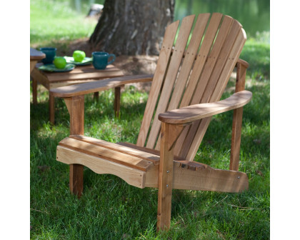 FaFurn - Adirondack Chair in Linseed Oil, Wood