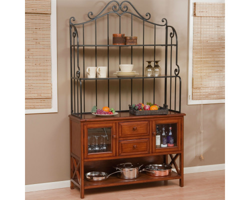 FaFurn - Bakers Rack in Heritage, Iron