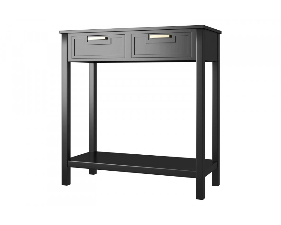 FaFurn - Modern Entryway Accent 2 Drawer Sofa Side Table