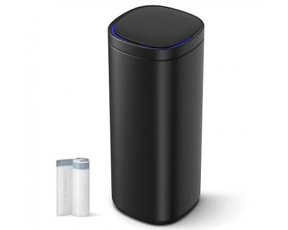 FaFurn - 13 Gallon Trash Can with Ozone Button