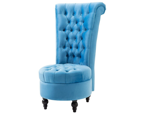 FaFurn Tufted Accent Chair - Blue