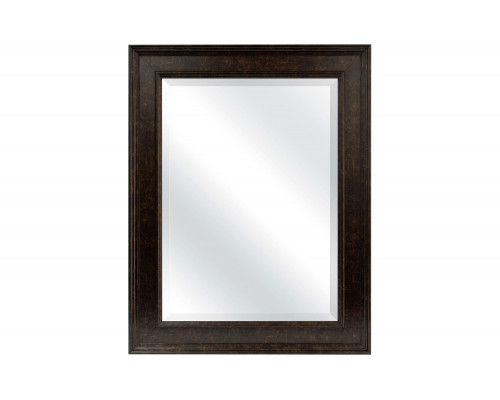 FaFurn - Beveled Rectangular Bathroom Vanity Mirror with Bronze Finish Frame