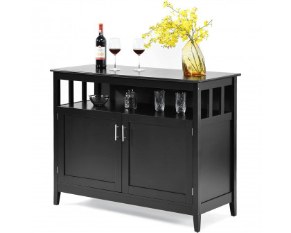 FaFurn - Sideboard Buffet with Open Storage Shelf