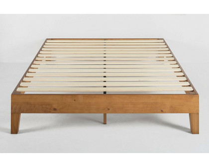 FaFurn - Mid-Century Modern Solid Wood Platform Bed Frame