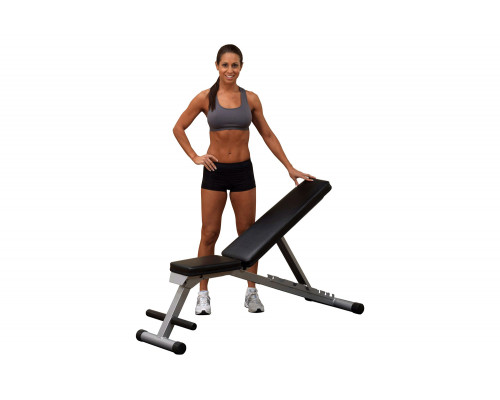 FaFurn - Multi-Position Weight Training Flat Incline Decline Folding Exercise Bench