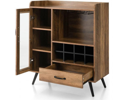 FaFurn - Sideboard Buffet in Walnut, Wood