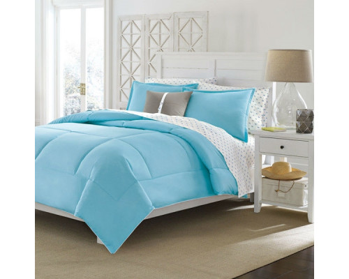 FaFurn - King Size Comforter Set in Blue