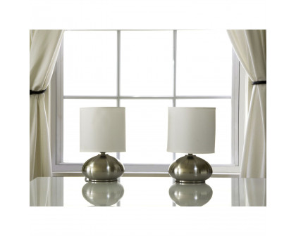 FaFurn - Set of 2 Table Lamp with Touch On Off Sensor