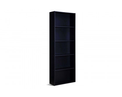 FaFurn - Modern 5-Shelf Bookcase