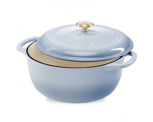 FaFurn 6 Quart Cookware - Blue, Cast Iron