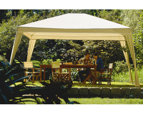 FaFurn - 12Ft X 10Ft Folding Gazebo with Carry Bag in Camel