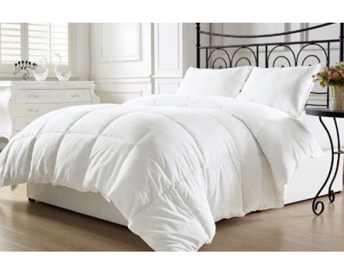 FaFurn - Queen Size Hypoallergenic Down Alternative Comforter in White