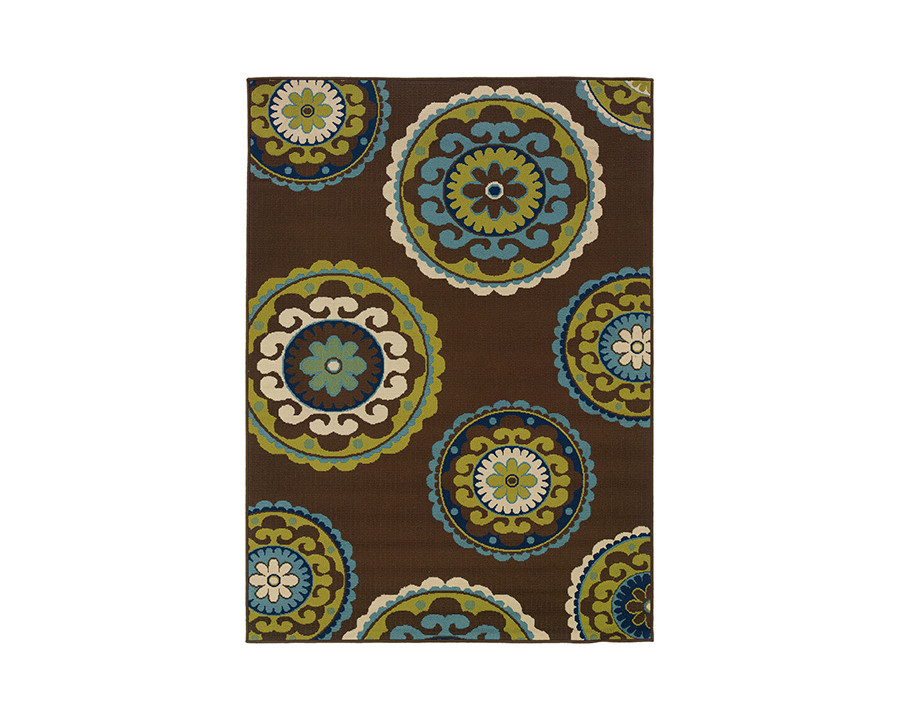 FaFurn - 7"10 X 10"10 Outdoor/Indoor Area Rug