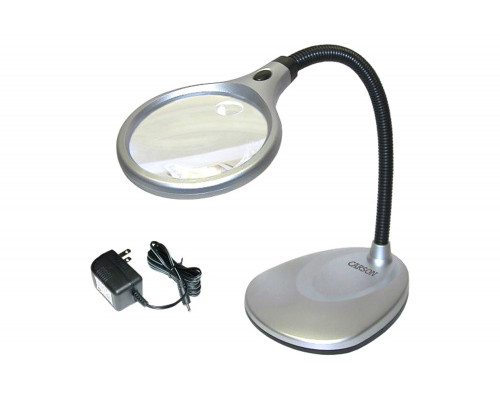 FaFurn - Led Illuminated 2X Magnifying Glass/Desk Lamp