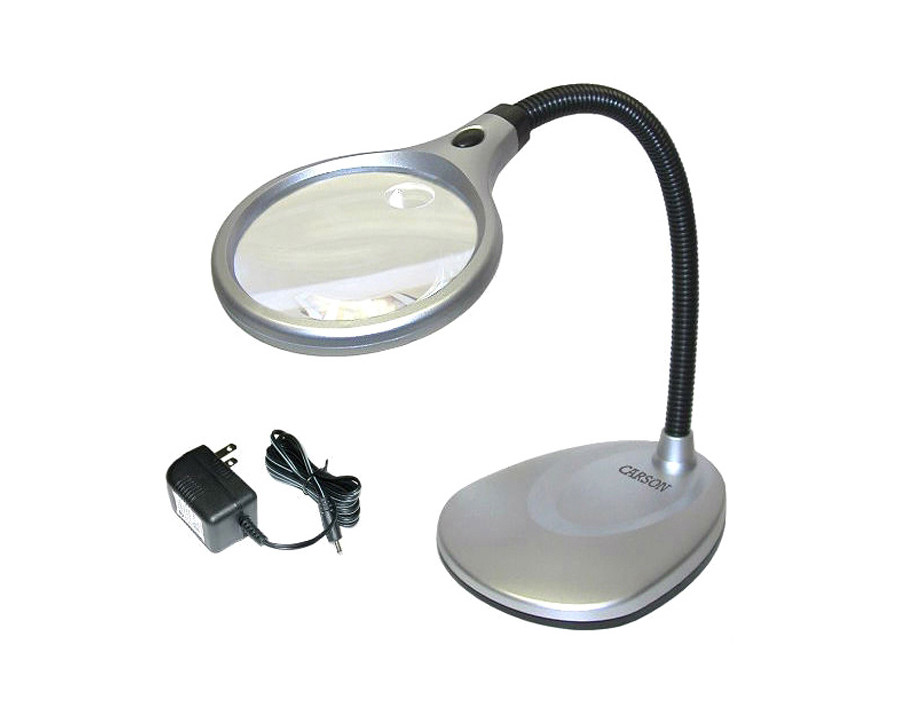 FaFurn - Led Illuminated 2X Magnifying Glass/Desk Lamp