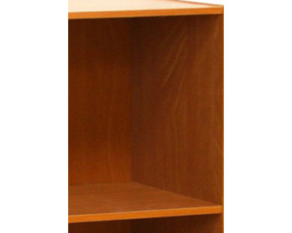 FaFurn Modern 3-Shelf Bookcase - Light Cherry