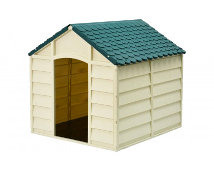 FaFurn - Large Heavy Duty Outdoor Waterproof Dog House in Polypropylene