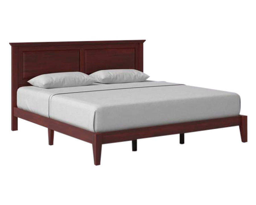 FaFurn - Traditional Platform Bed with Headboard (CHTRBED5239618)