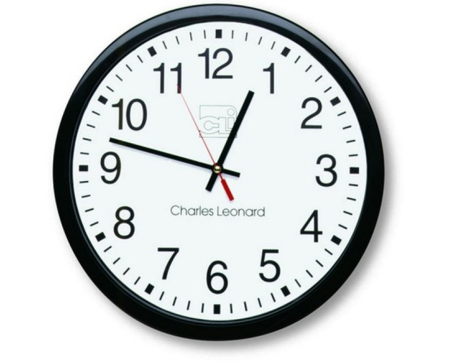 FaFurn - Wall Clock in Black/White