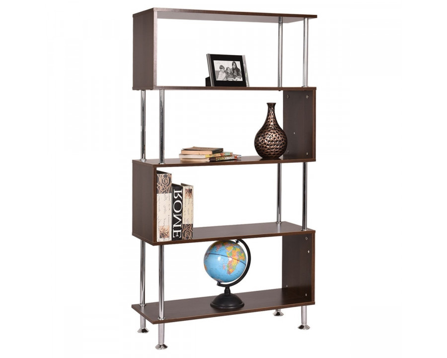 FaFurn - Modern 4-Shelf Bookcase