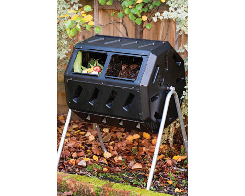 FaFurn - 37-Gallon Tumbling Compost Bin