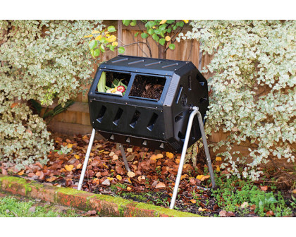 FaFurn - 37-Gallon Tumbling Compost Bin