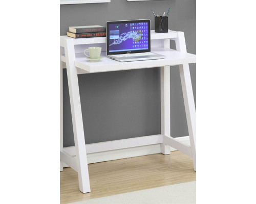 FaFurn - White Modern Minimalist Compact Laptop Computer Desk