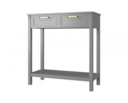 FaFurn - Modern Entryway Accent 2 Drawer Sofa Side Table