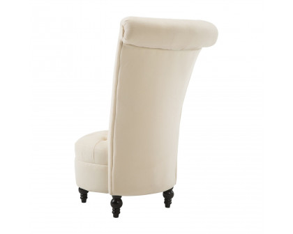 FaFurn Tufted Accent Chair - Cream