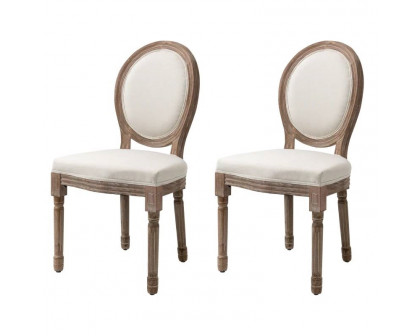 FaFurn - Set of 2 Vintage Dining Chairs