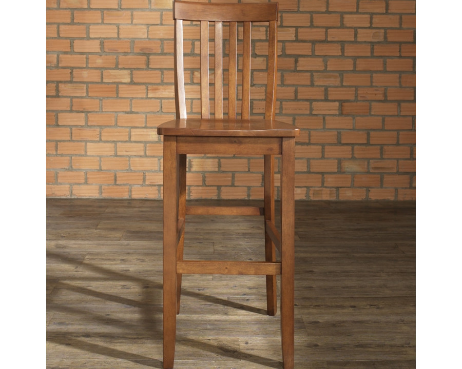 FaFurn - Set of 2 Barstool in Cherry