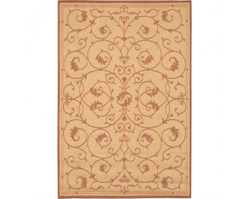 FaFurn - Floral Rug in Natural