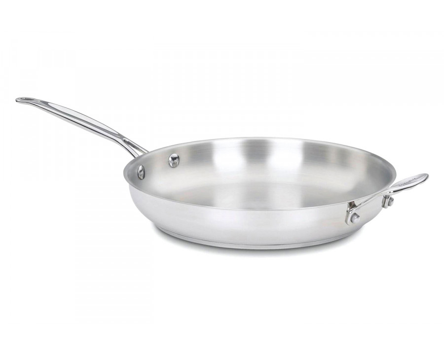 FaFurn - 12 Inch Cool Touch Stainless Steel Skillet