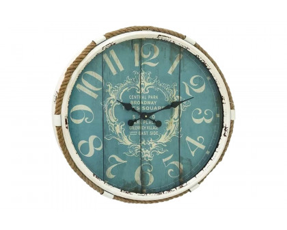 FaFurn - Vintage Style Nautical Wall Clock