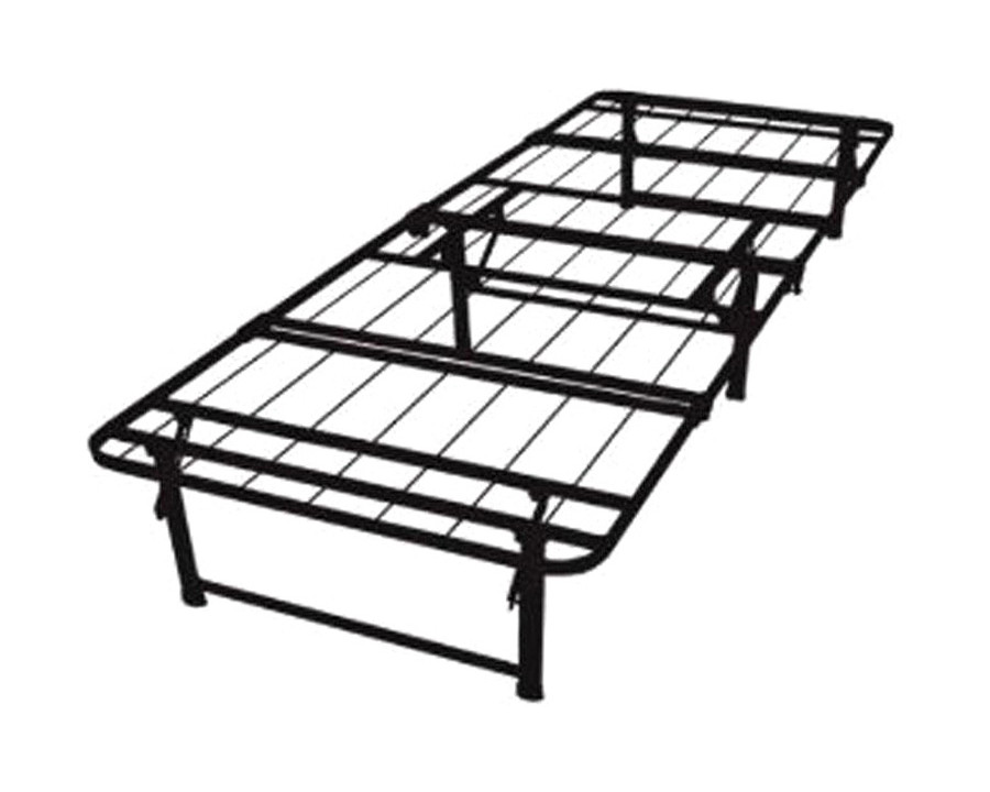 FaFurn Steel Folding Metal Platform Bed Frame - Twin Size