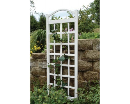 FaFurn - 76-Inch High Garden Trellis in White Vinyl