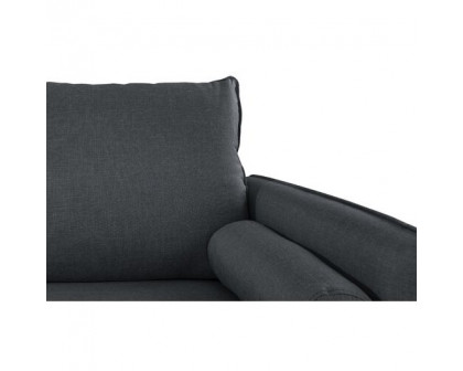 FaFurn™ Modern Sofa - Dark Gray, Fabric