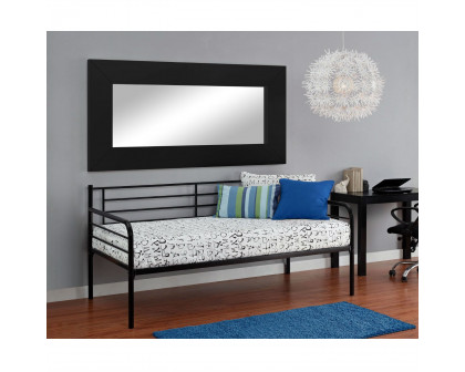 FaFurn Contemporary Twin Size Daybed - Black, Metal