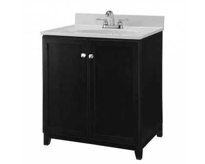 FaFurn Bathroom Vanity Cabinet - Espresso