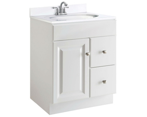 FaFurn - Modern Bathroom Vanity Cabinet in White