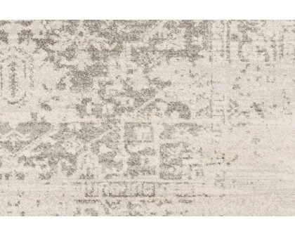 FaFurn Distressed Oriental Area Rug - 3" x 5"