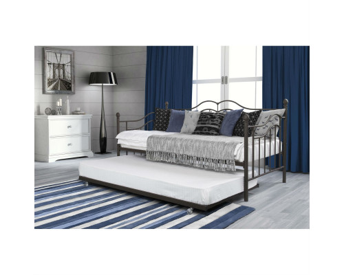 FaFurn - Twin Size Daybed in Bronze, Metal