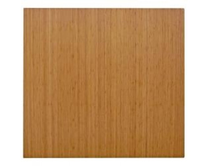 FaFurn - Eco Friendly Rectangular Chair Mat in Natural, Bamboo